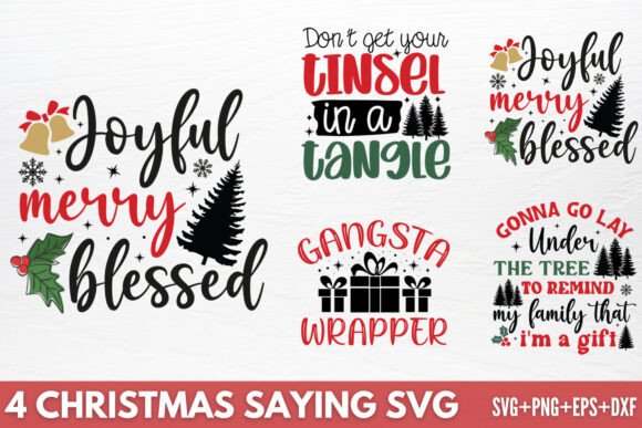 Christmas Saying SVG: Graphics for Crafts and Content