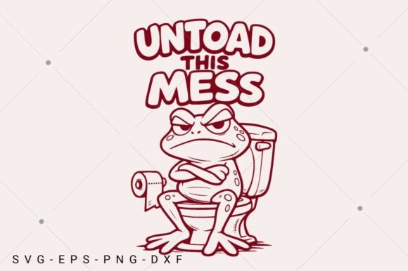 Fun Frog SVG for Crafts and Graphics