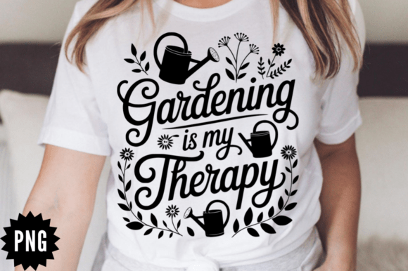 Funny Floral Gardening Graphics for Crafts