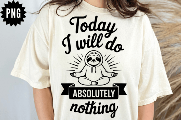 Lazy Day Graphic for Crafts and Design