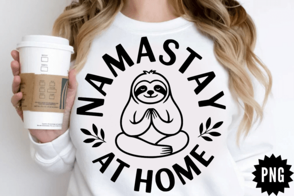 Namastay At Home SVG for Modern Branding