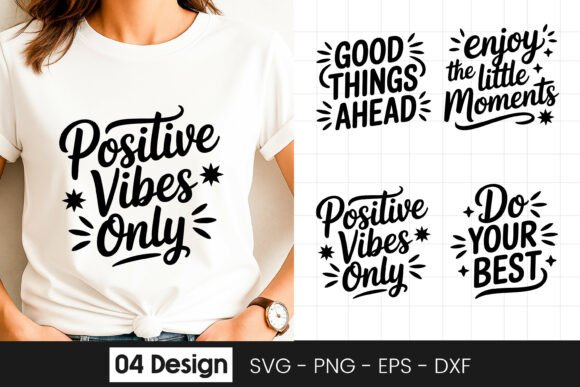 Positive Vibes Only Motivational Quote