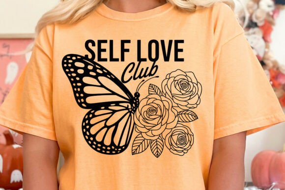 Self Love Club Svg: A Graphic Designer’s Take on Inspirational Design