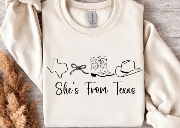 She’s from Texas SVG